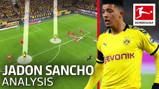 Jadon Sancho Analysis  The Sancho Effect [upl. by Aiyram]