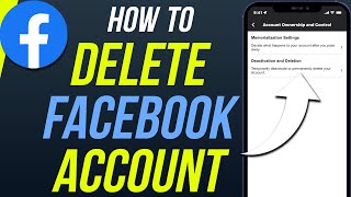 How To Permanently Delete Facebook Account [upl. by Eleik]