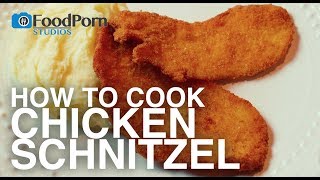 How to cook chicken schnitzel [upl. by Anahsek]