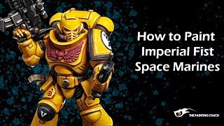 How to Paint Imperial Fists Primaris Space Marines [upl. by Nennerb]