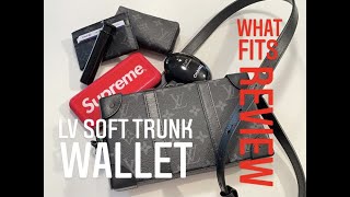 LOUIS VUITTON Soft Trunk Wallet Review [upl. by Garmaise]