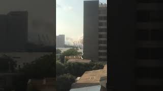 Late MrJeanMarc Bonfils livestream of preceding explosion beirut Port 2020 [upl. by Cavil]