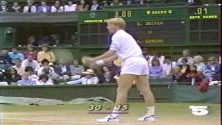 Becker  Edberg Finale Wimbledon 1989 [upl. by Rieth702]