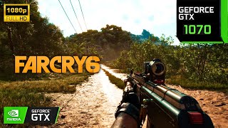 Far Cry 6  GTX 1070 Laptop Maximum Graphics Settings  FSR ON [upl. by Hildegard592]