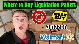 Where and How to Buy Wholesale Liquidation Pallets Direct From Major Retailers Like Amazon amp Walmart [upl. by Emelita]