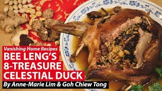 Bee Lengs 8Treasure Celestial Duck for Chinese New Year  Vanishing Home Recipes  CNA Insider [upl. by Thomey]