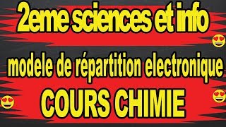 modele de répartition electronique cours chimie 2eme [upl. by Adli991]