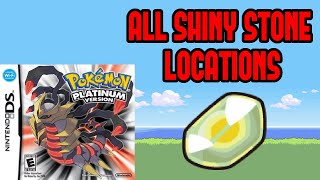 Shiny Stone Locations  Pokemon Platinum [upl. by Aramaj]