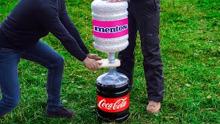 Experiment Coca Cola VS Mentos [upl. by Jamin965]