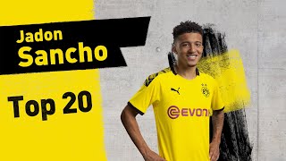 Top 20 Goals amp Assists  Jadon Sancho [upl. by Avan808]