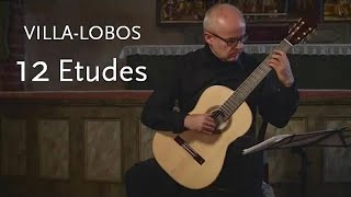 12 Etudes • VillaLobos • Andrzej Wilkus [upl. by Ita]