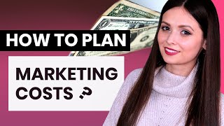 Planning your marketing budget in 6 steps FOR NEWBIES [upl. by Llenreb]