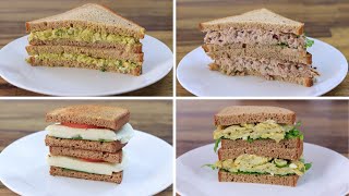 5 Healthy Sandwich Recipes [upl. by Davita974]