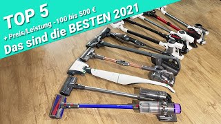 AKKUSAUGER TEST 2021  Die BESTEN Akku Staubsauger amp PreisLeistungsSieger [upl. by Hulbig]