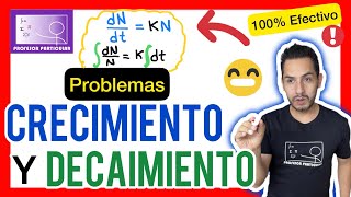 ✅PROBLEMAS ECUACIONES DIFERENCIALES  PASO a PASO💯 ECS DIFERENCIALES [upl. by Ecnal539]