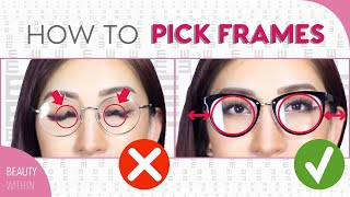 How to Pick the Perfect Glasses for Your Face Shape  Beauty Within [upl. by Wiltshire]