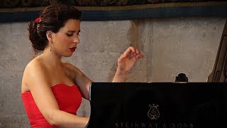 GRANADOS Allegro de Concierto by concert pianist Stephanie ELBAZ [upl. by Vassili468]