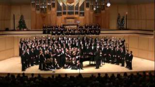 Twas the Night Before Christmas  University of Utah Combined Choirs [upl. by Royden480]