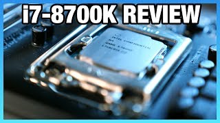 Intel i78700K Review vs Ryzen Streaming Gaming Delidding UPDATED [upl. by Arette]