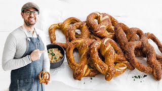 Homemade Soft Pretzel Recipe [upl. by Annad591]