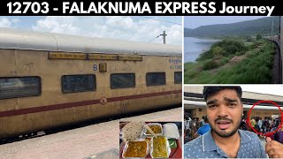 Howrah to Secunderabad FALAKNUMA EXPRESS Train Journey  12703 [upl. by Dasa]