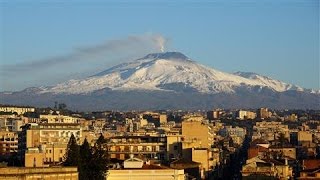 Dramatic Eruptions From Mount Etna Europes Largest Volcano [upl. by Ecylla]