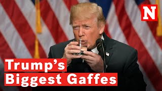 Donald Trump’s Biggest Gaffes [upl. by Retsel467]