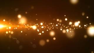 Glowing Golden Particle FREE  Motion graphics [upl. by Enajharas]