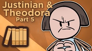 Byzantine Empire Justinian and Theodora  Impossible Burden of Fate  Extra History  Part 5 [upl. by Ressler378]