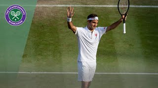 Roger Federers 100 Wimbledon wins [upl. by Amikan]