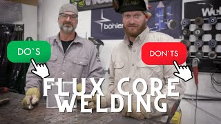 Flux Core Welding Fundamentals [upl. by Rome]