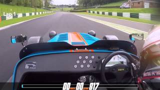 Three Laps of Cadwell Park in my Caterham R500 Duratec Superlight  MSV Track Day 25th May 2015 [upl. by Leummas]