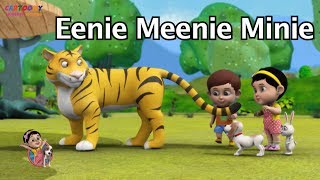 Eenie Meenie Minie  Cartoony Nursery Rhymes amp Kids Songs [upl. by Yahsal]