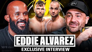 EDDIE ALVAREZ on CONOR McGREGOR JEREMY STEPHENS amp BKFC KnuckleMania V  EXCLUSIVE INTERVIEW [upl. by Marilla746]