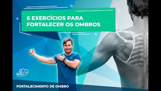 6 exercícios para fortalecer os ombros [upl. by Gawen]