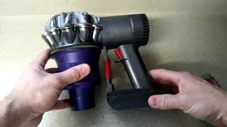 How to clean a Dyson V6 cordless vaccum cleaner [upl. by Issac]