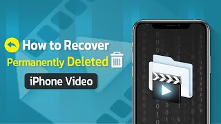 How to Recover Permanently Deleted iPhone Videos without Backup After 30 Days [upl. by Aztilay]