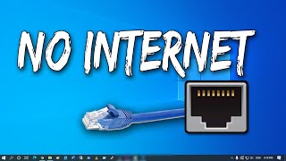 How To Fix LAN Wired Connected But No Internet Access in Windows 10 Solved [upl. by Rheinlander]