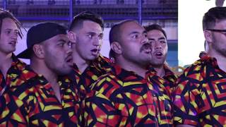 Waikato Chiefs sing quotNoqu Masuquot Fijian Hymn [upl. by Chabot]