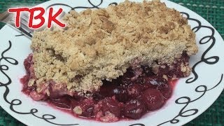 Gooseberry Crumble Recipe  Titlis Busy Kitchen [upl. by Eico]