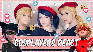 Cosplayers React to Miraculous Ladybug  Reflekdoll 🐞😻 [upl. by Nebur273]