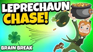 Leprechaun Chase  Saint Patricks Day Brain Break  Just Dance [upl. by Malchy]