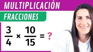 MULTIPLICACIÓN de FRACCIONES ❎ Operaciones con fracciones [upl. by Leshia]