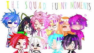 THE SQUAD FUNNY MOMENTS  INQUISITORMASTER  Gacha Club [upl. by Canale813]