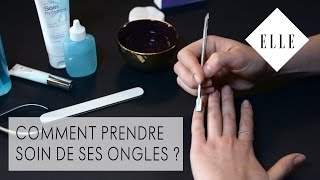 Comment prendre soin de ses ongles ┃ELLE Manucure [upl. by Nnyleve]