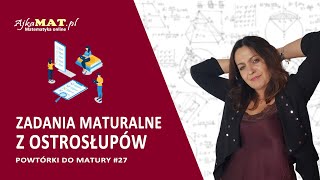 Zadania maturalne z ostrosłupów [upl. by Nail965]