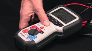 MIT400 Series Insulation Resistance Tester  Getting Started [upl. by Nrehtac]