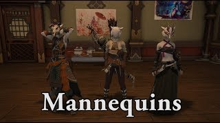 FFXIV Mannequins  How They Work [upl. by Allyson]