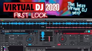 Virtual DJ 2020 The Best Virtual DJ Yet First Look Review [upl. by Euqinim627]