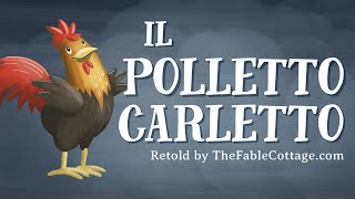 Il Polletto Carletto  Chicken Little in Italian with English subtitles [upl. by Waldos466]